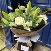 Florist choice whites and greens  Peak Time